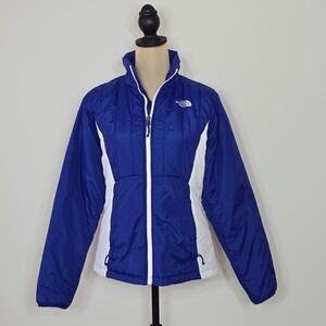 The North Face Aconcagua Women's Blue White Lightweight Insulated Jacket M
